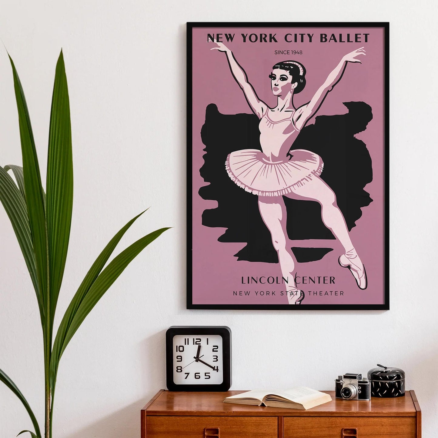 New York City Ballet Poster