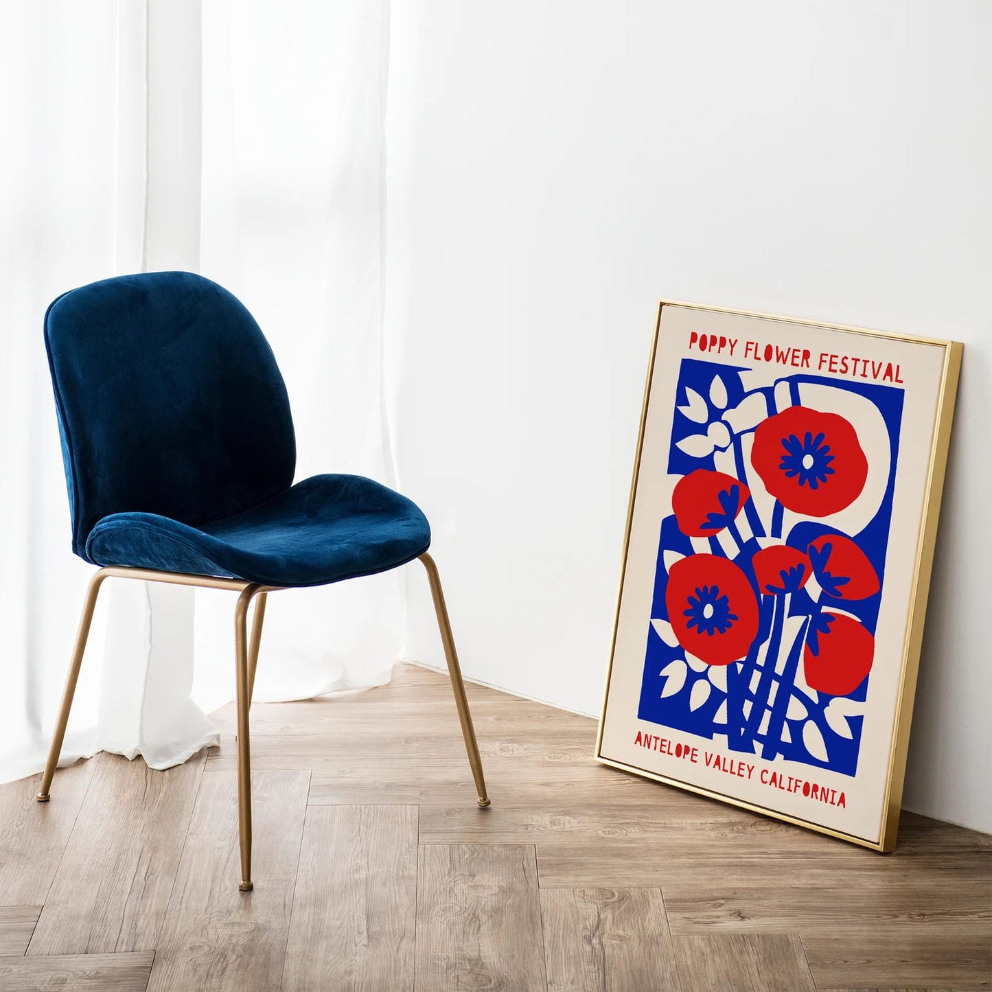 Poppy Flower Festival Poster