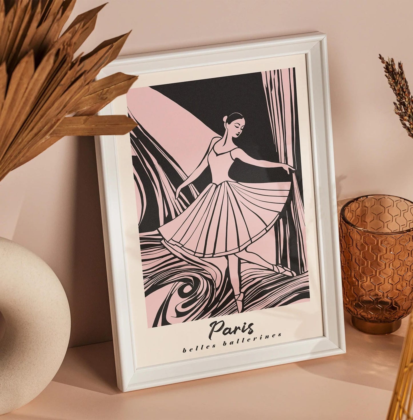 Paris Belles Ballerines Art Print