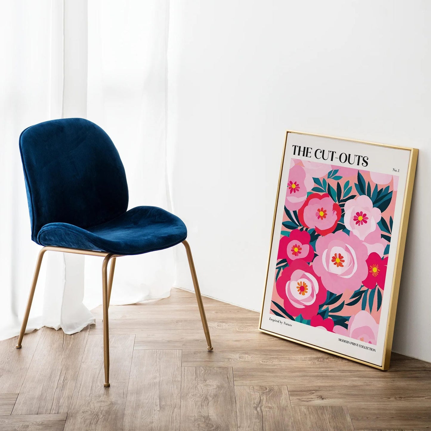 Pink Flowers Poster