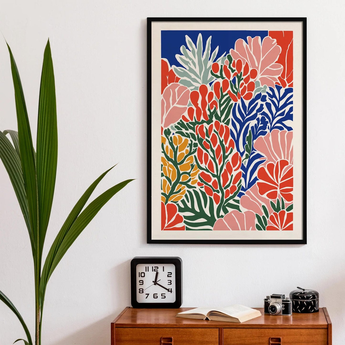Colorful Cut Outs Matisse Inspired Poster 2025