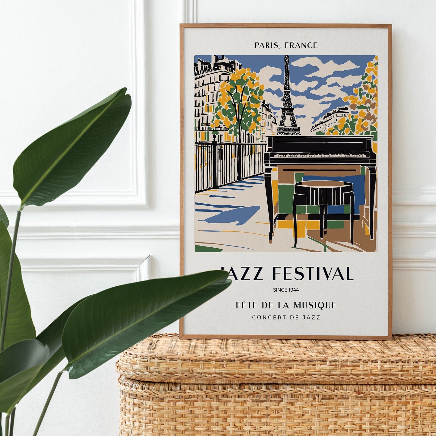 Festival de Jazz Paris Poster
