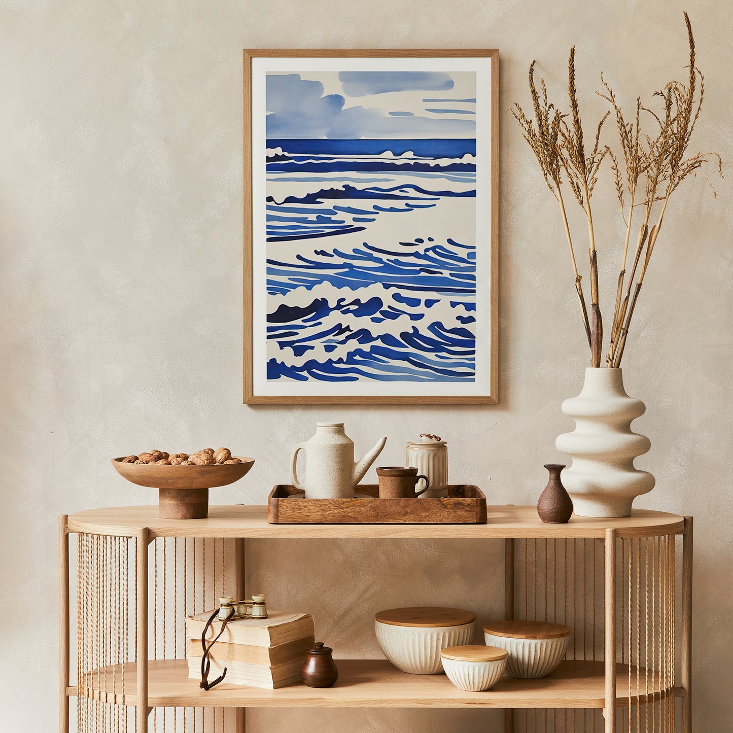 Blue Vacanza Italiana Poster