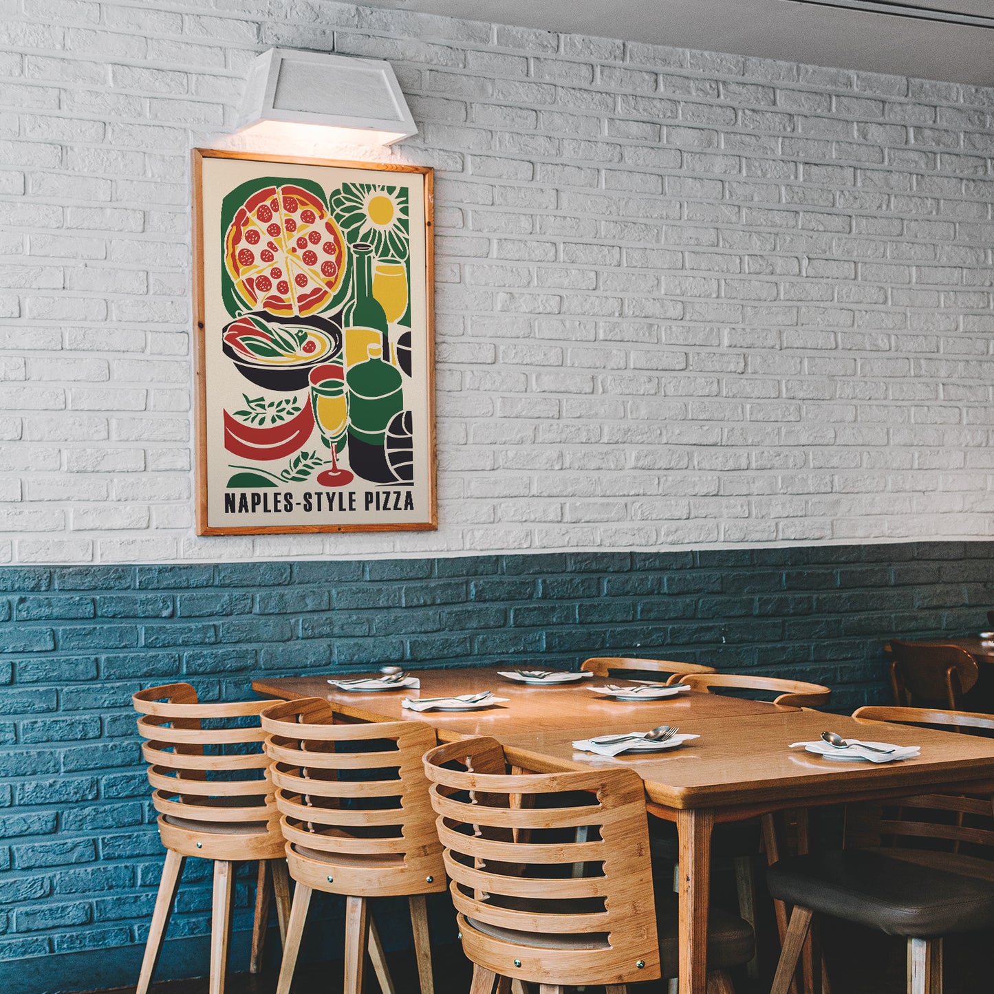 Italian Pizza Poster