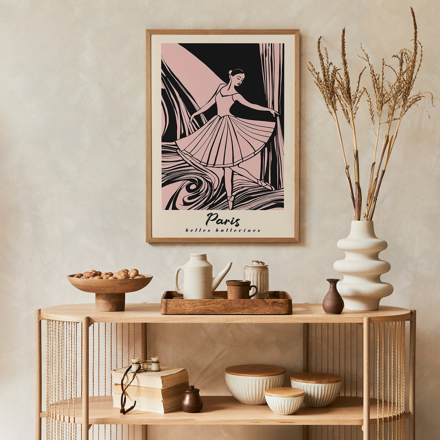 Paris Belles Ballerines Art Print