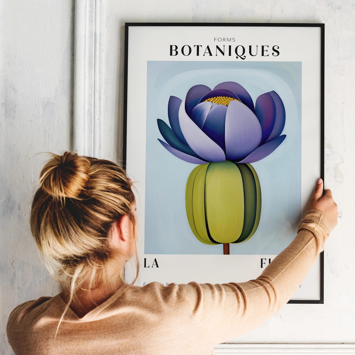 Forms Botaniques Modern Floral Print
