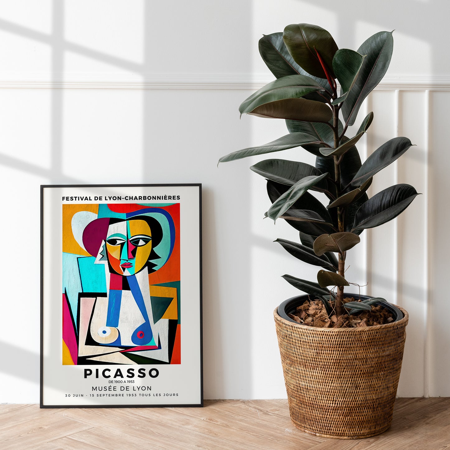 Picasso Cubism Woman Poster