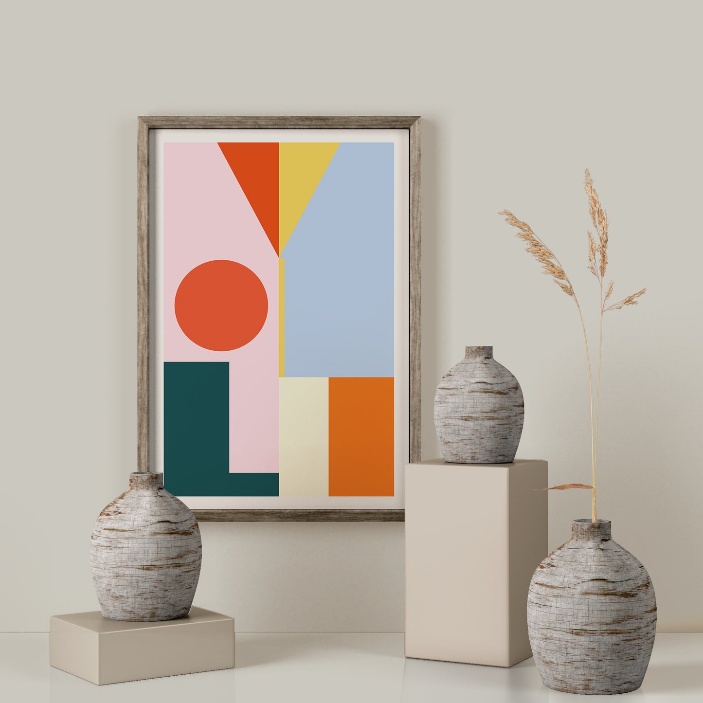 Mid Century Modern Poster