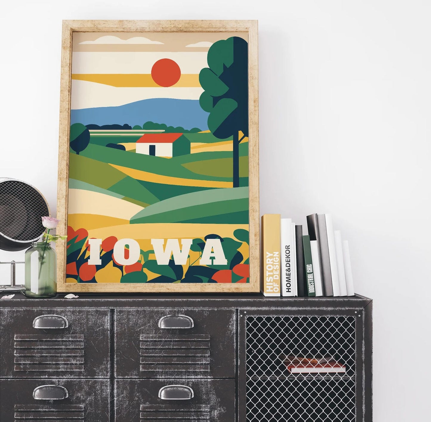 Iowa Travel Poster