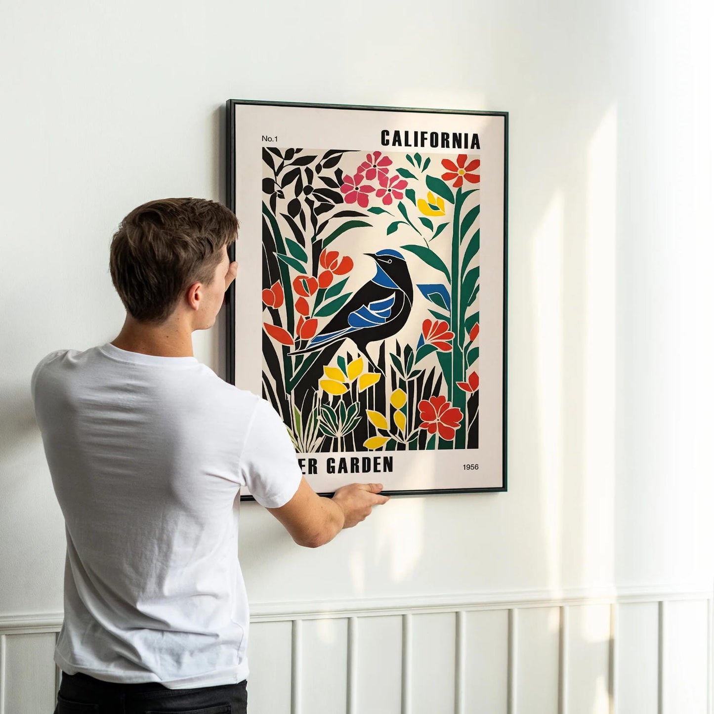California Paper Garden Poster