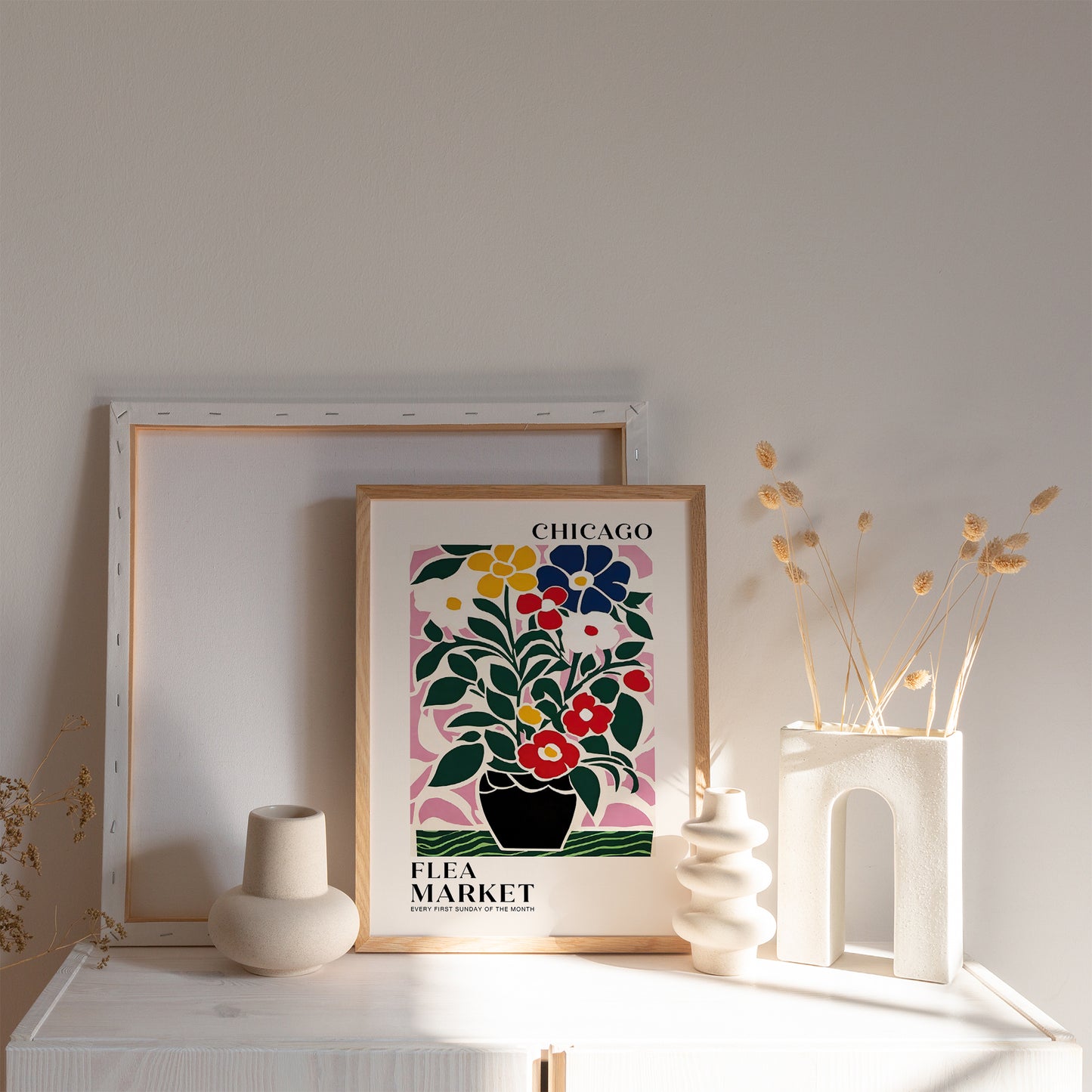 Chicago Flea Market Poster