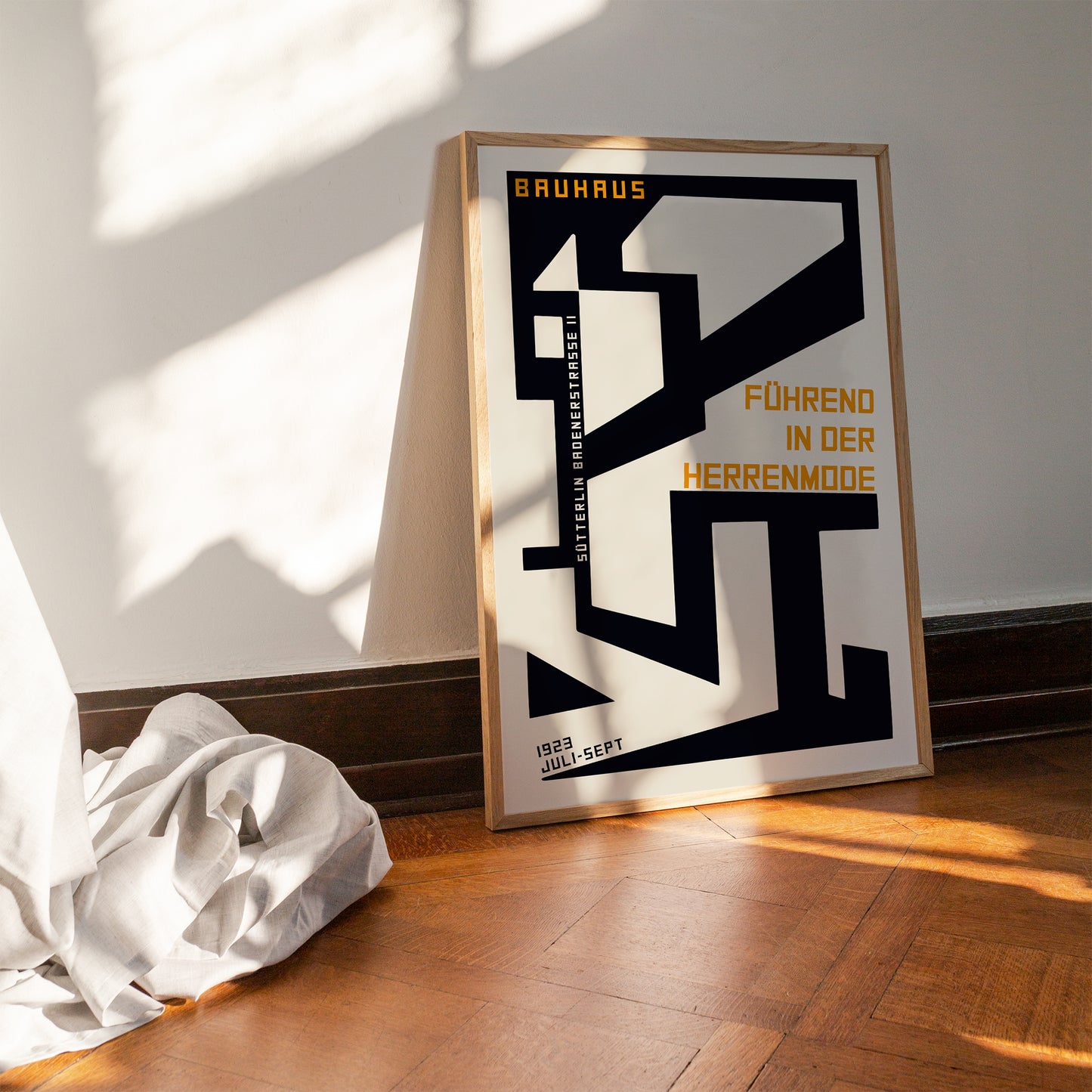 Aesthetic Geometric Bauhaus 1923 Art Print