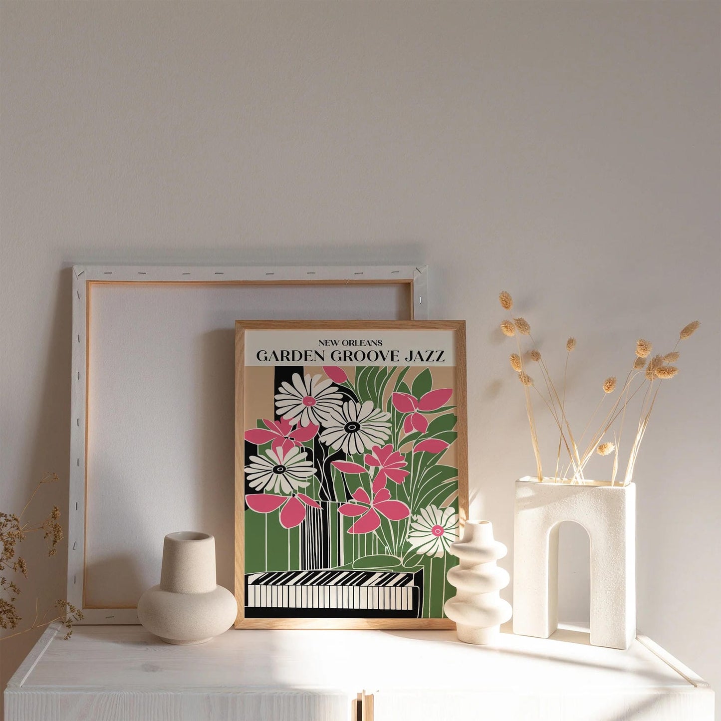 New Orleans Garden Groove Print