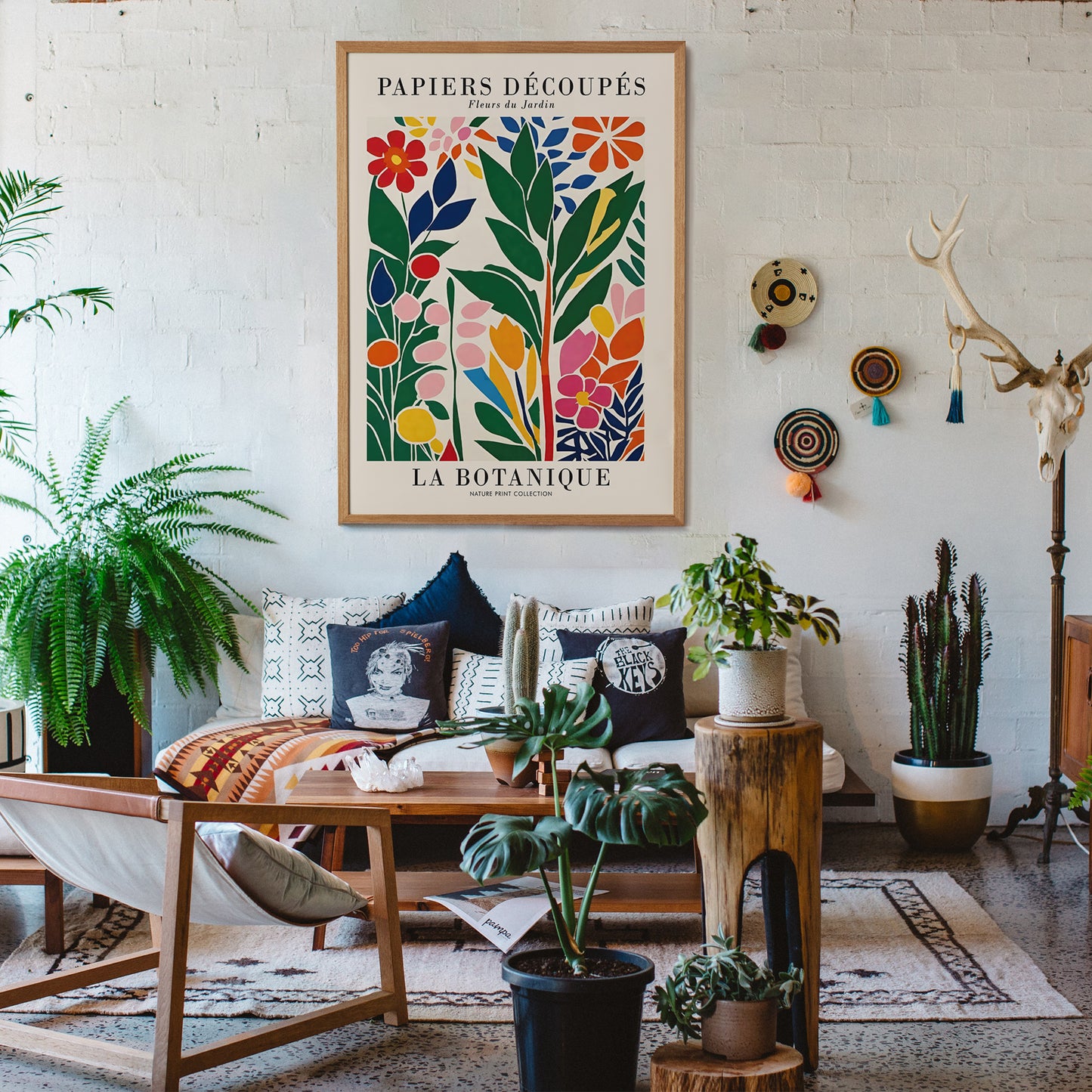 Papiers Decoupes Flowers Poster