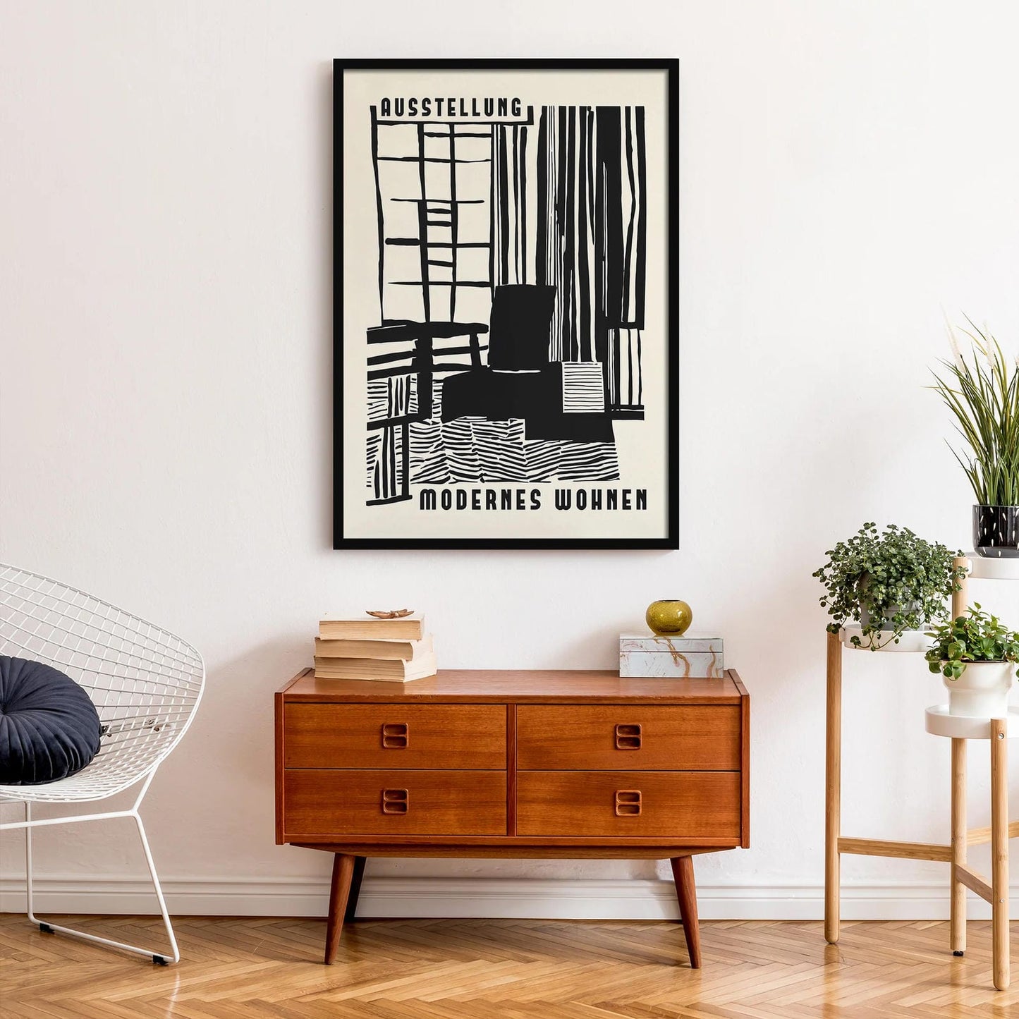 Modernes Wohnen Poster
