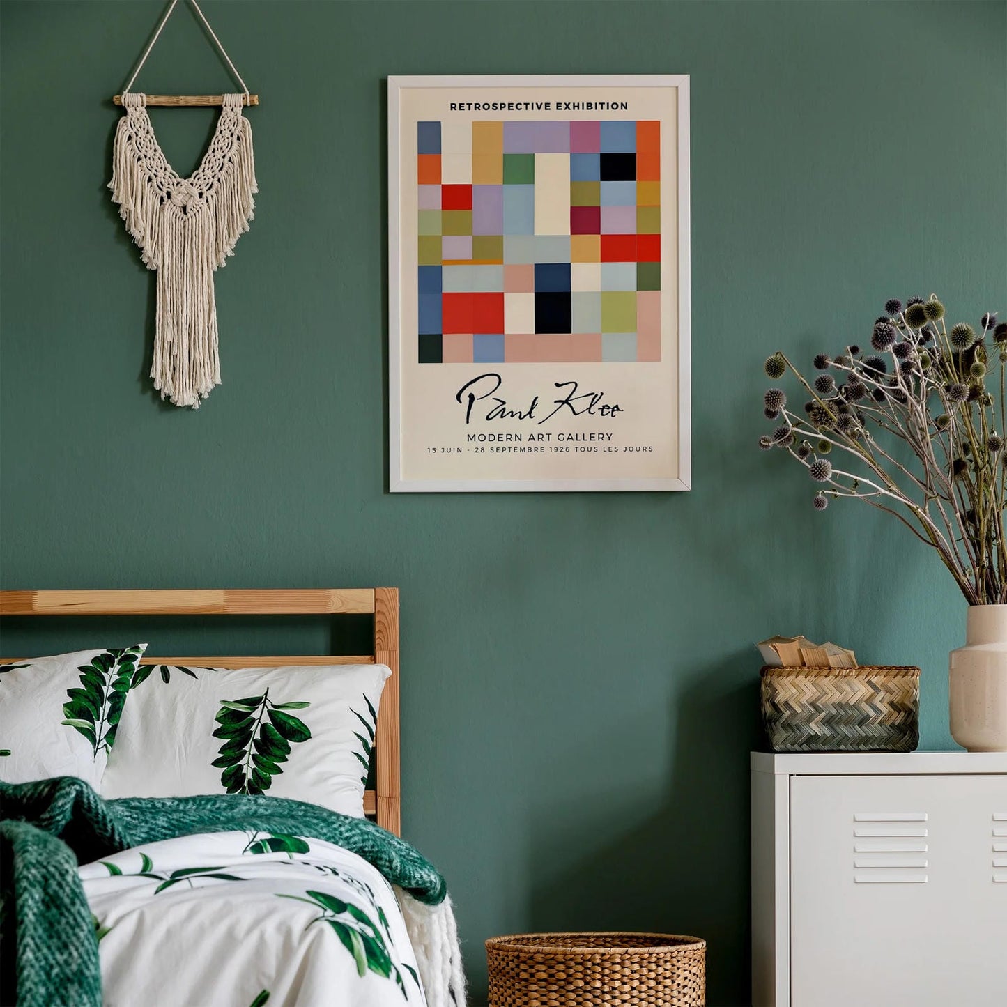 Paul Klee Retro Poster