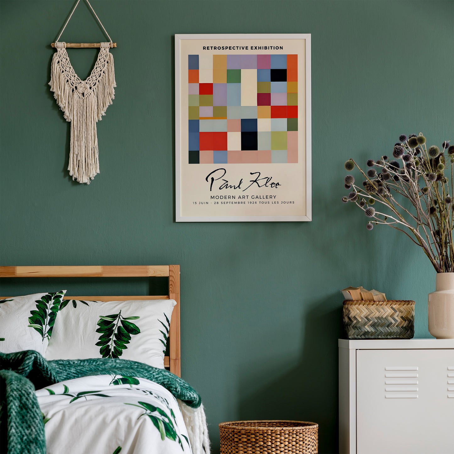 Paul Klee Retro Poster