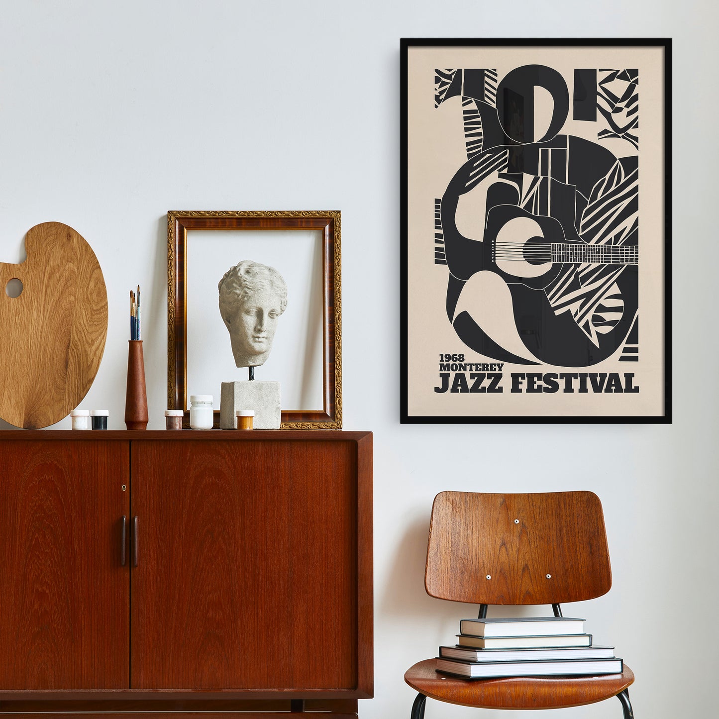 Jazz Festival in Monterey Retro Wall Art