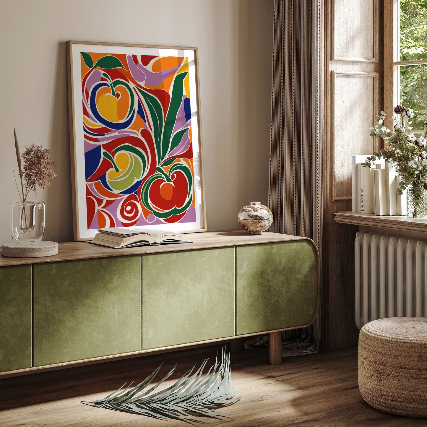 Colorful Fruit Kitchen Poster