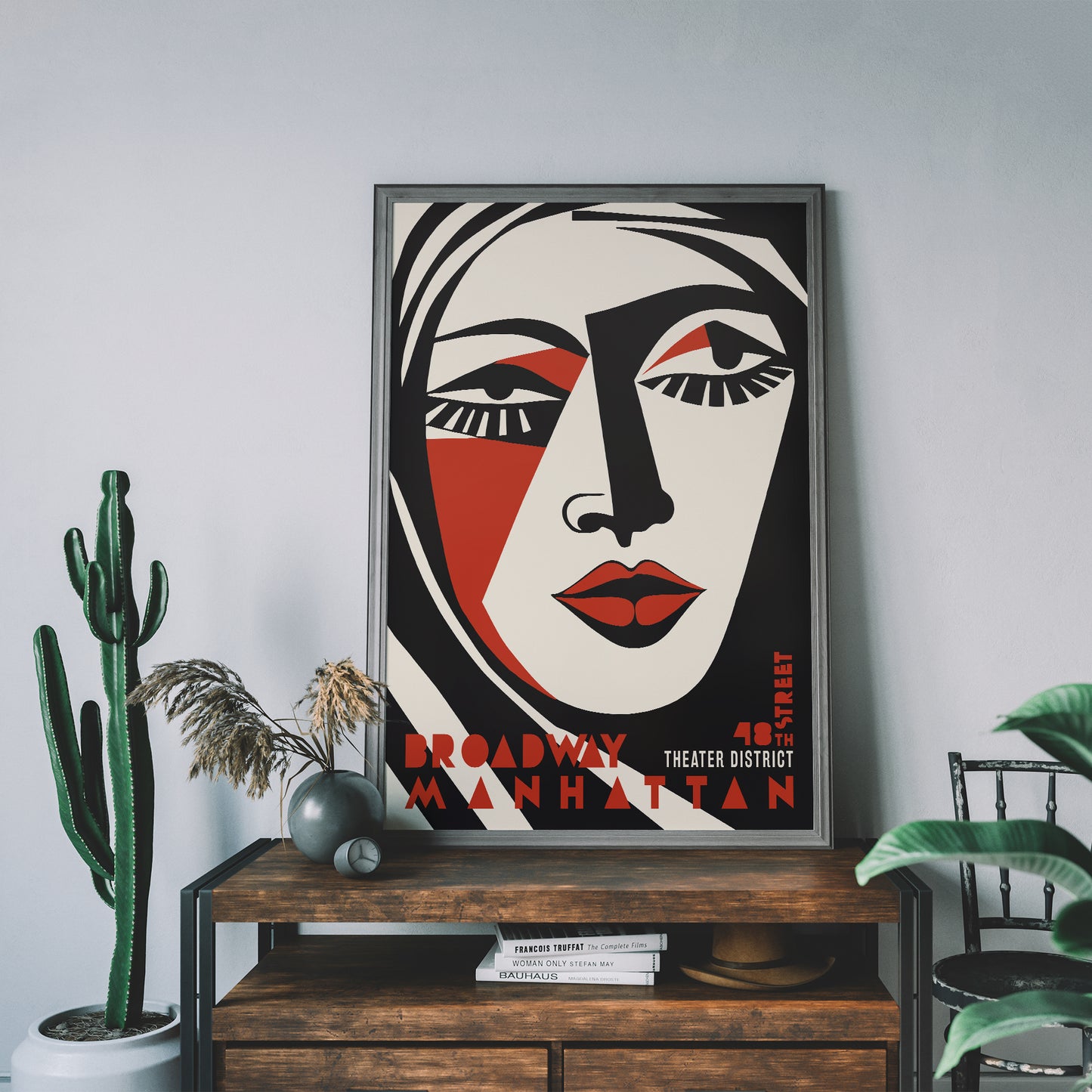 Broadway Manhattan Theatre Poster