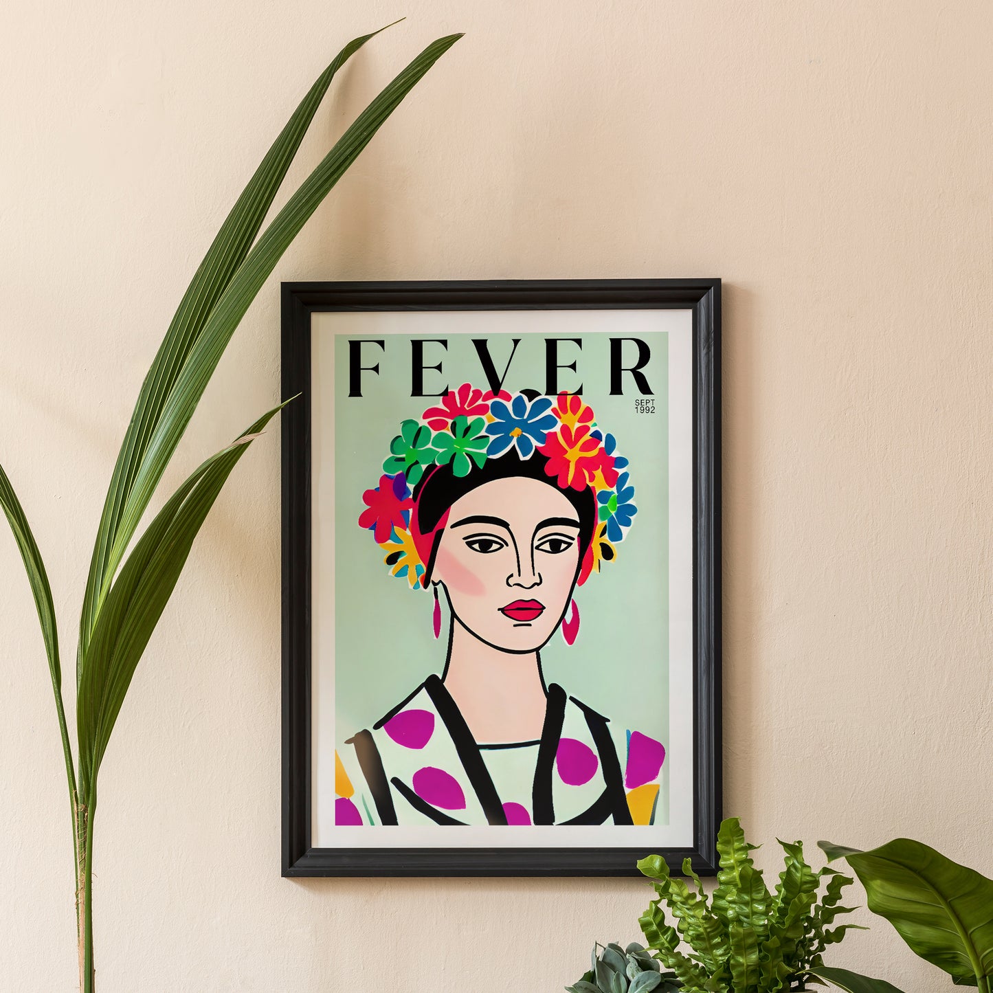 Retro Fashion Magazine Poster