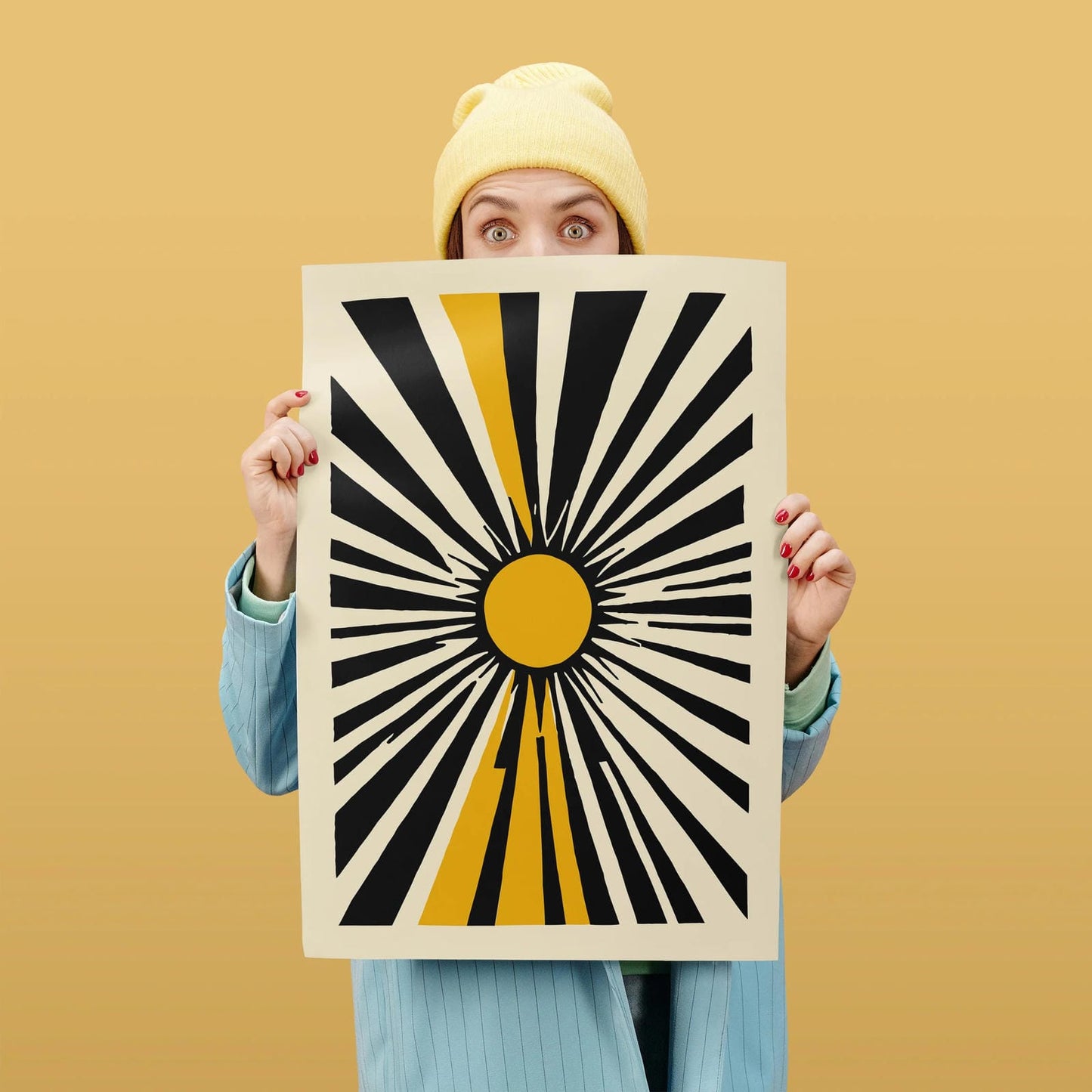 Warm Sun Boho Poster