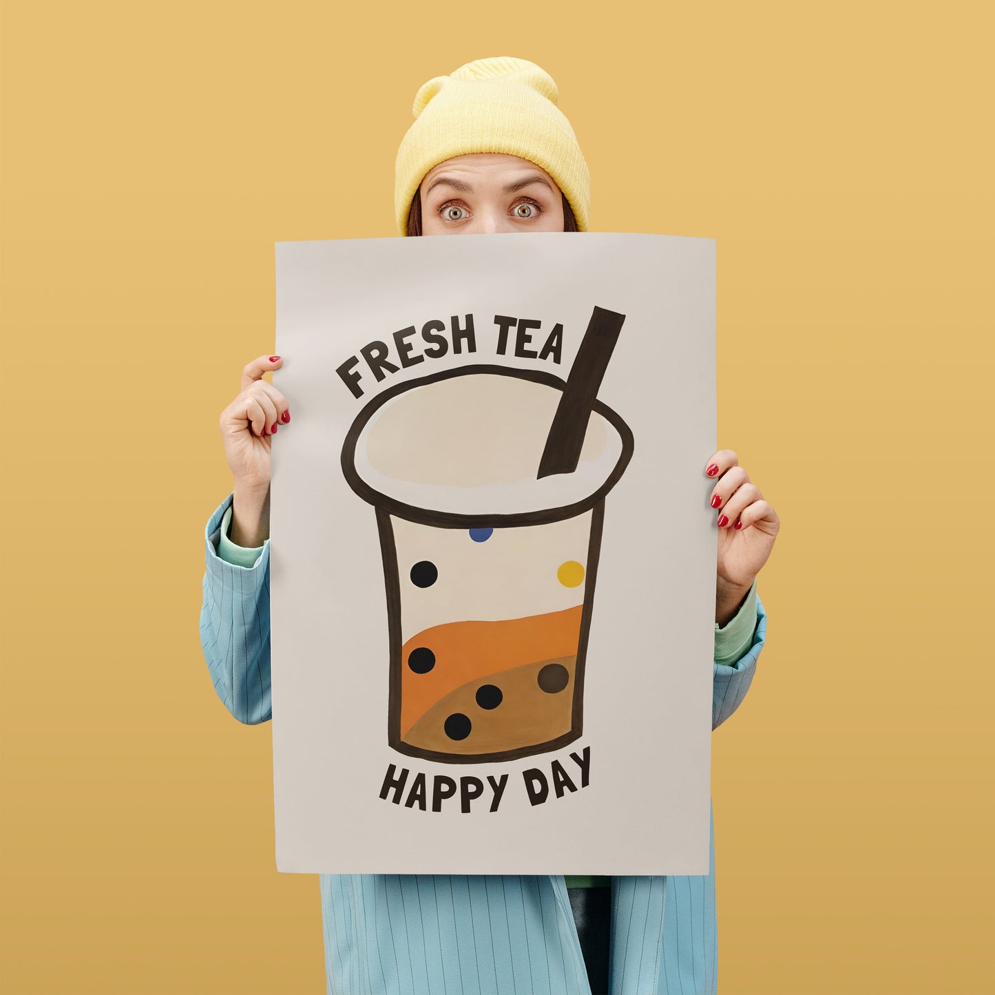 Bubble Tea Motivational Poster