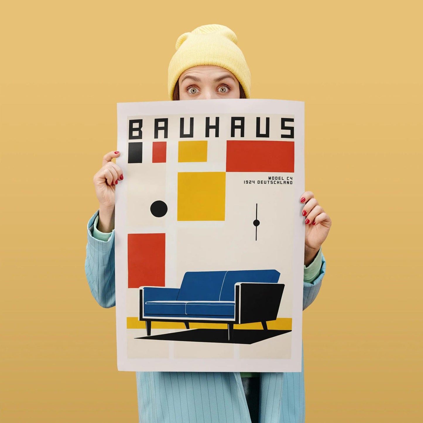 Bauhaus Interior Architecture Poster