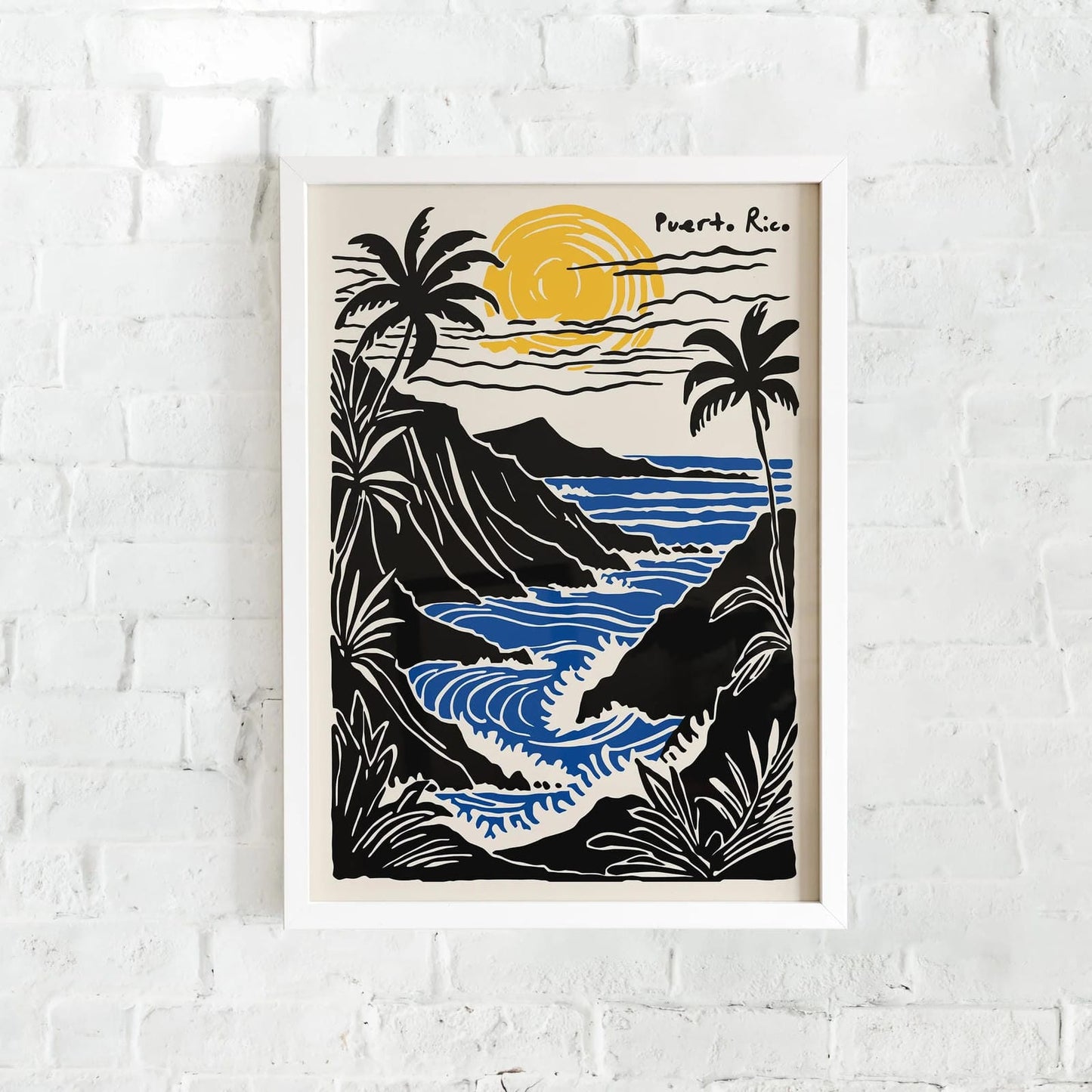 Puerto Rico Travel Poster