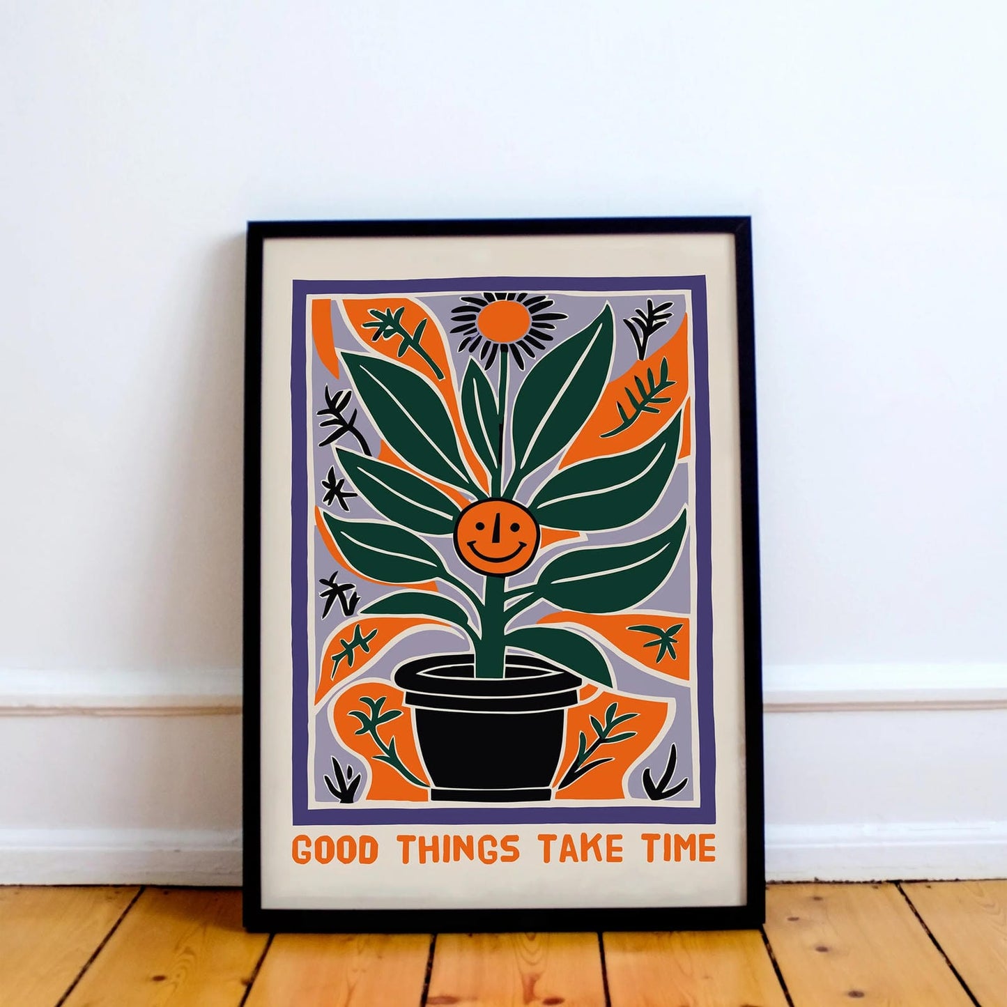 Good Things Take Time Art Print