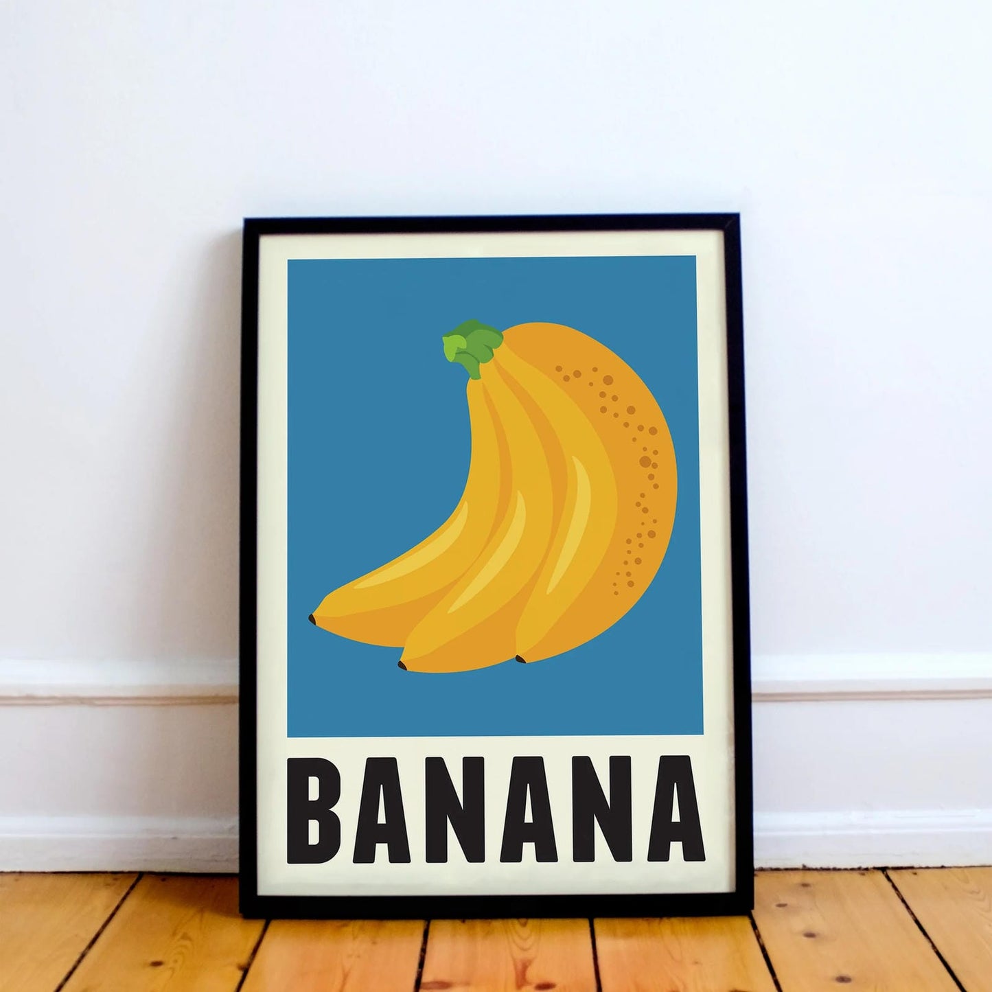 Minimalist Banana Poster