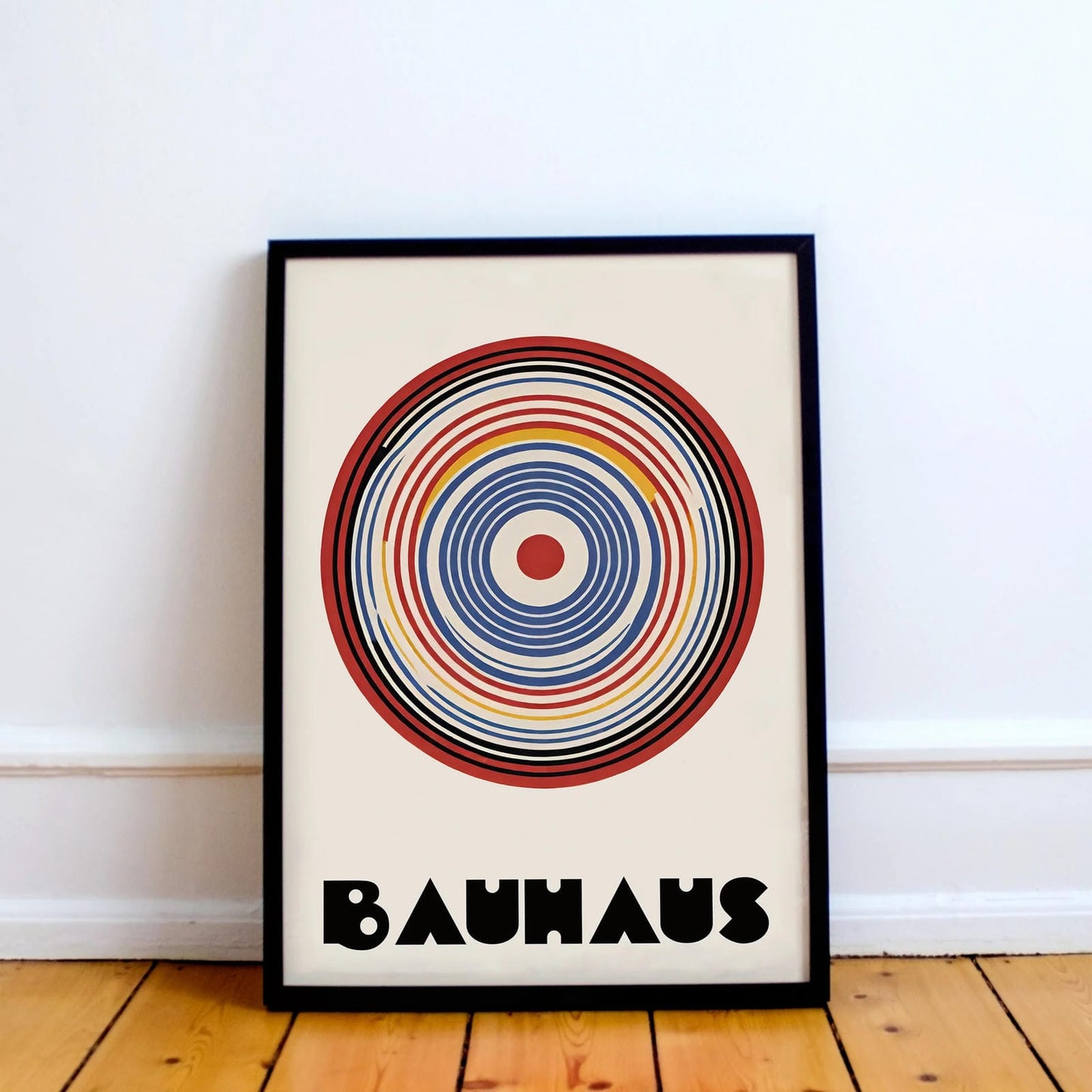 Bauhaus Hand-Drawn Poster Print