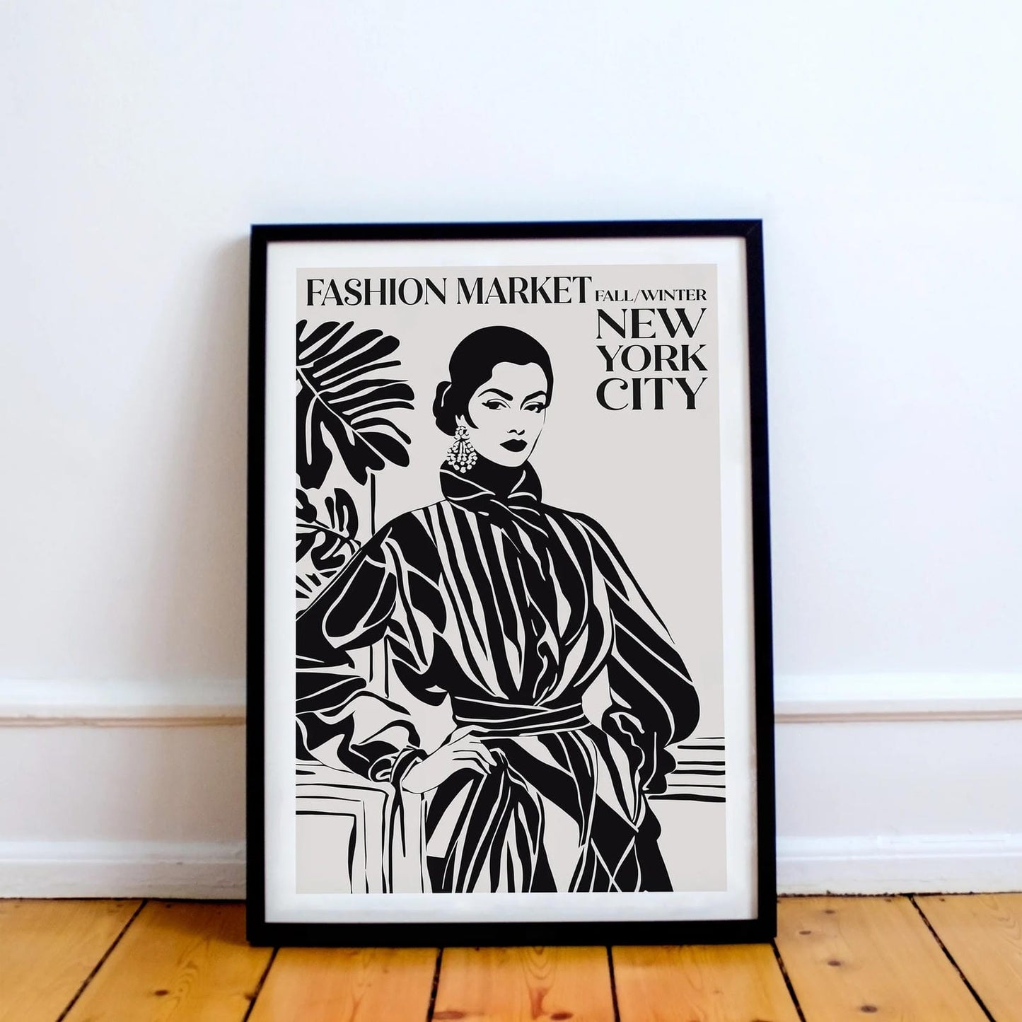 Fashion Market NYC Art Print