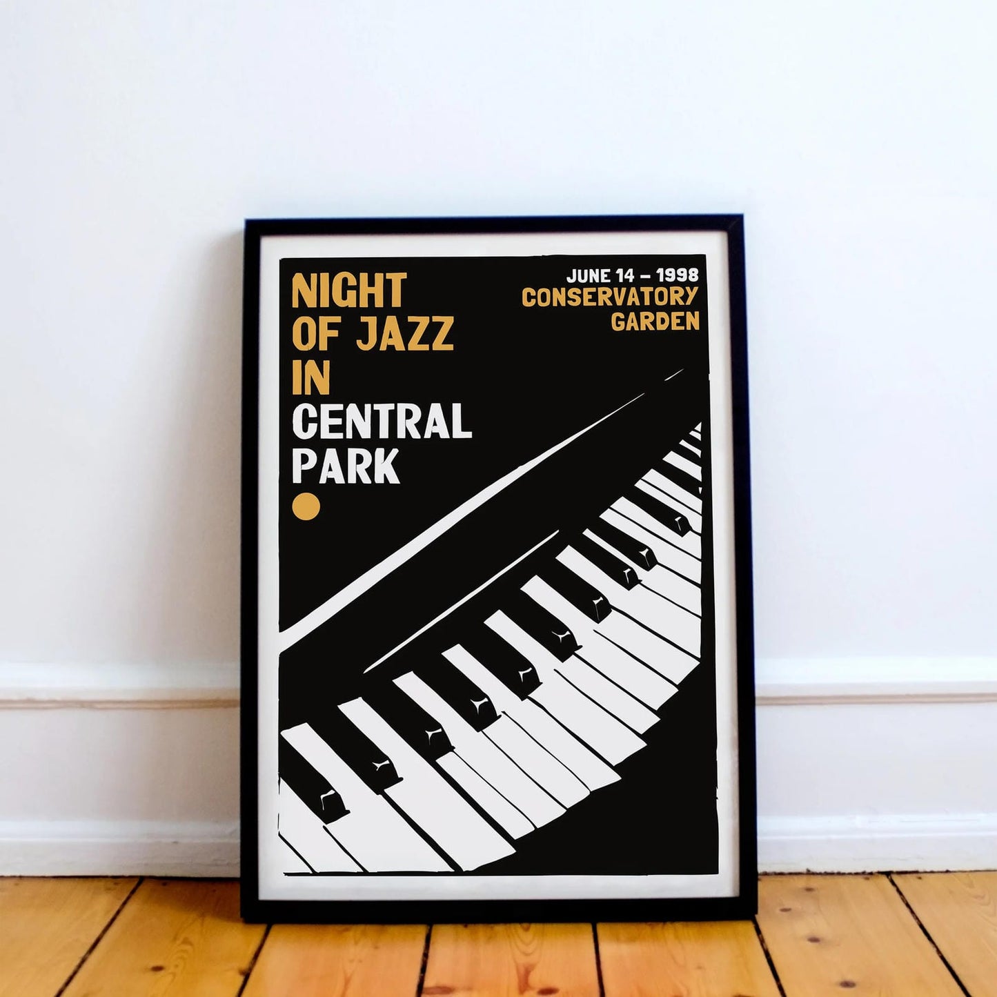 Night of Jazz - Central Park 1998 Poster