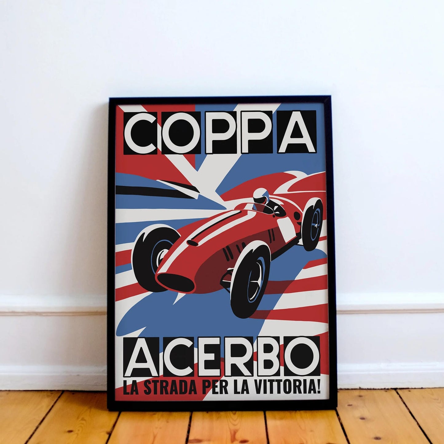 Coppa Acerbo Vintage Racing Poster