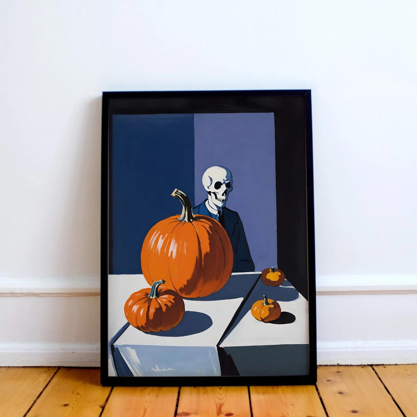 Halloween Spooky Still Life Poster