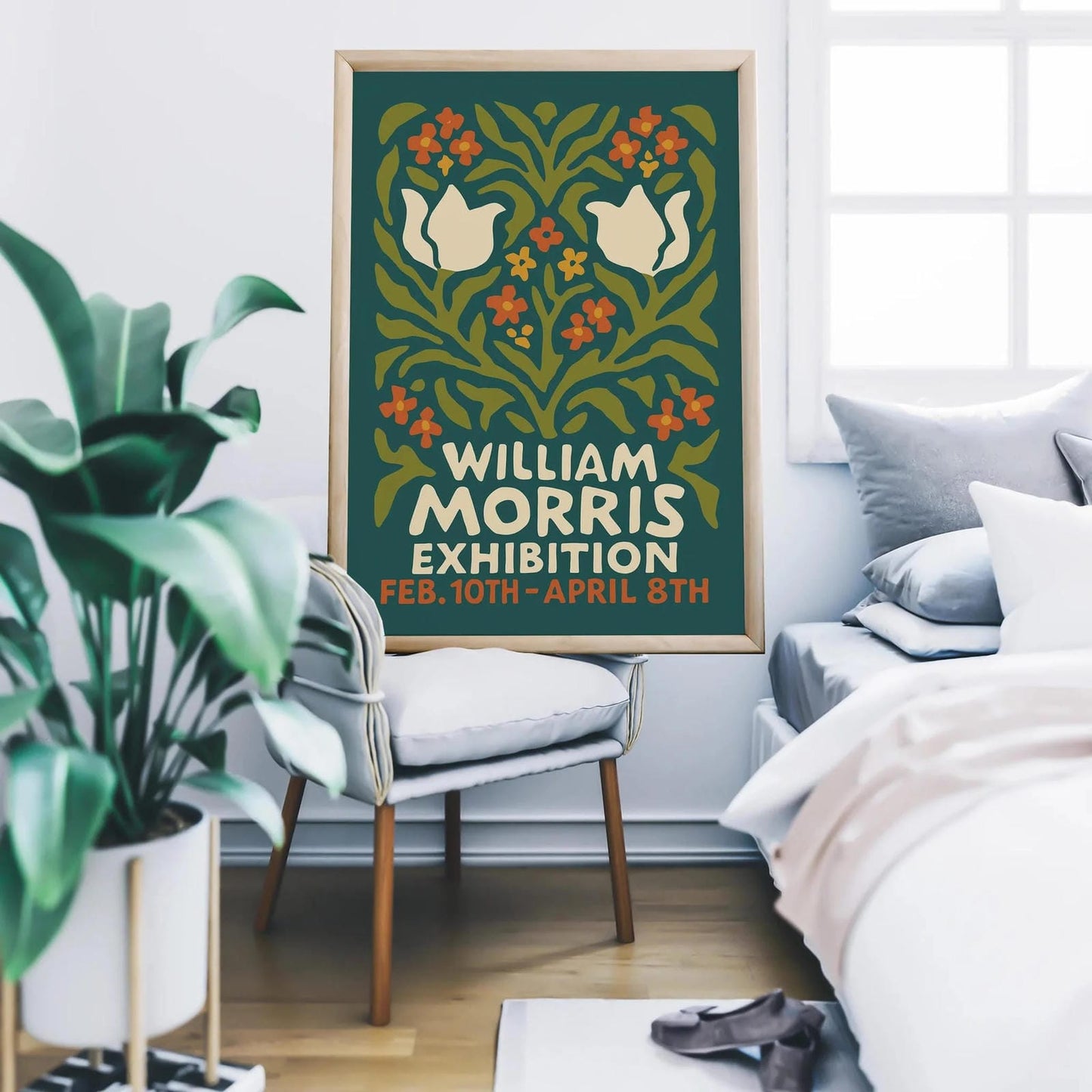 William Morris Exhibition Floral Print