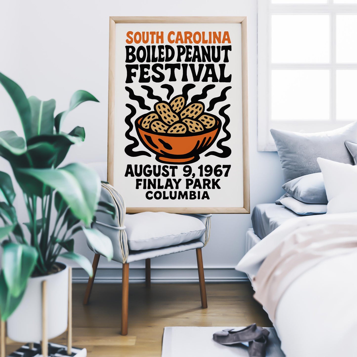 Boiled Peanut Festival Poster