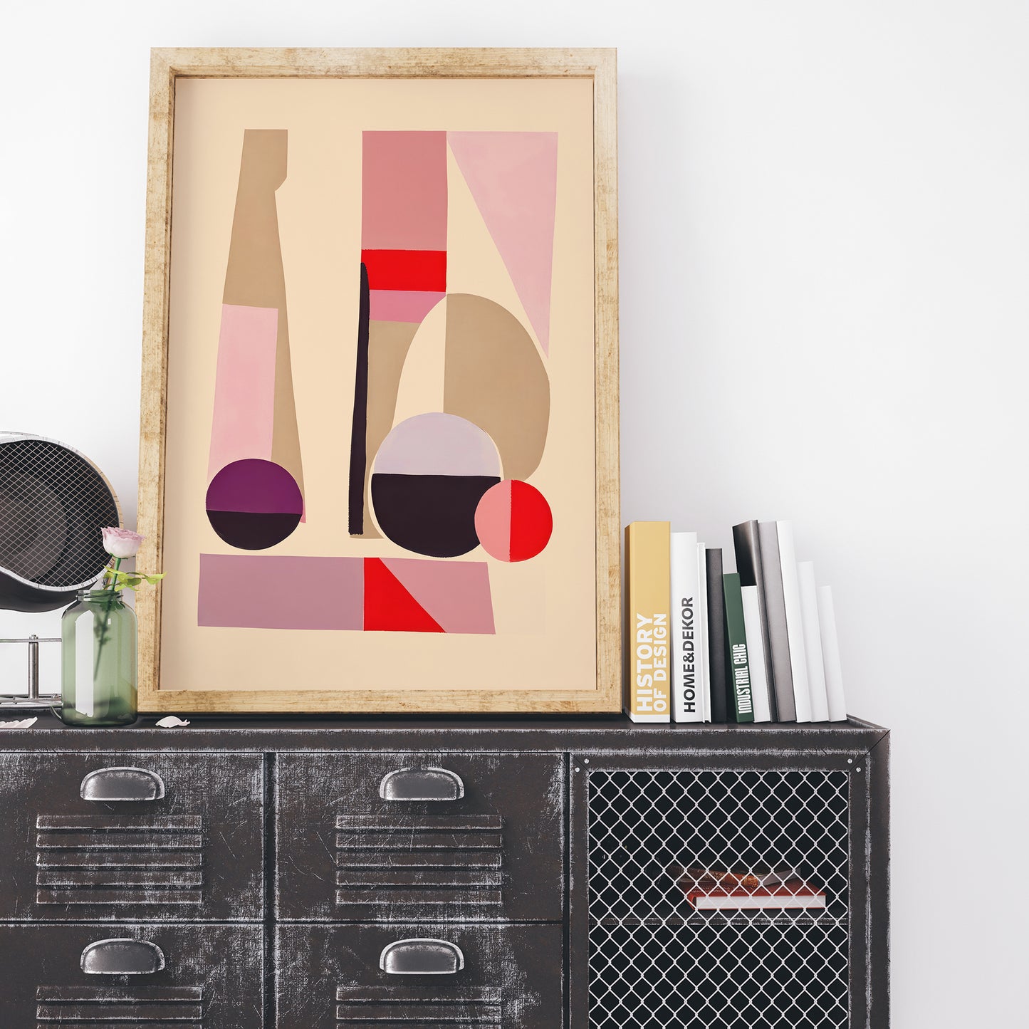 Abstract Still Life Shapes Wall Art