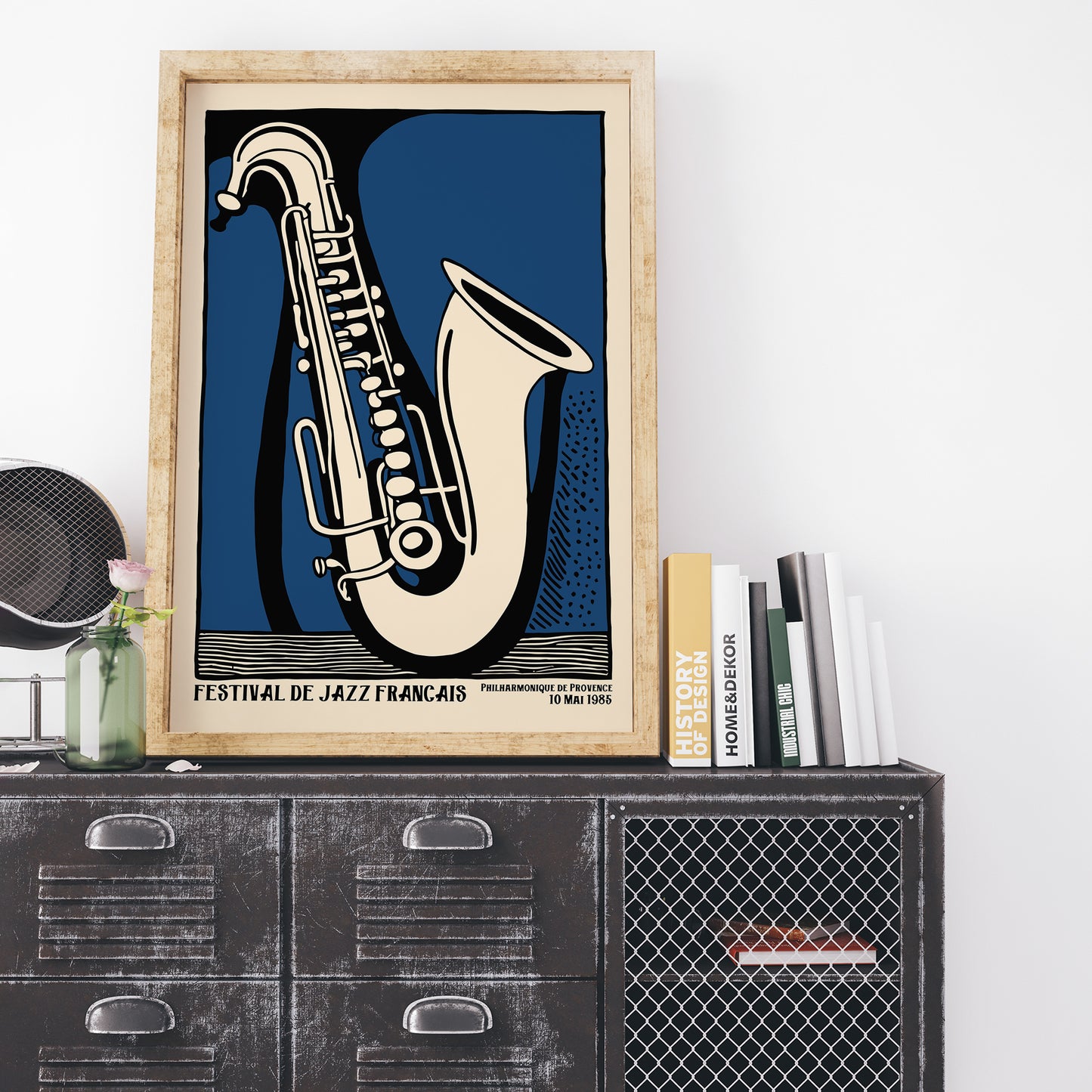 French 1985 Jazz Poster