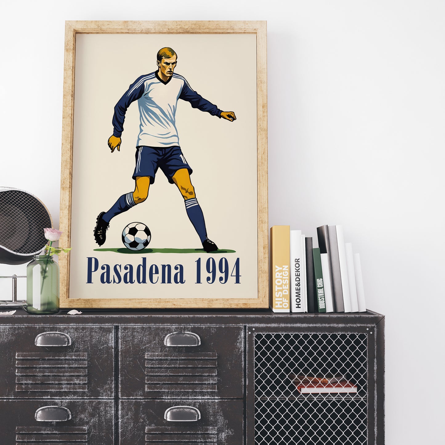Vintage USA 94 Soccer Art