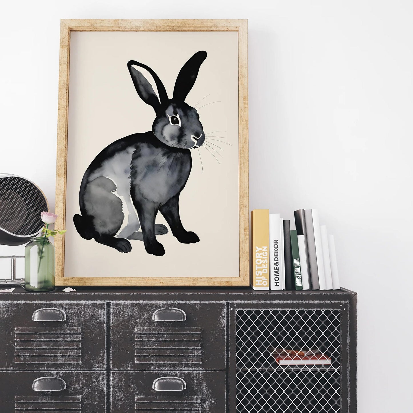 Hare Woodland Creature Print