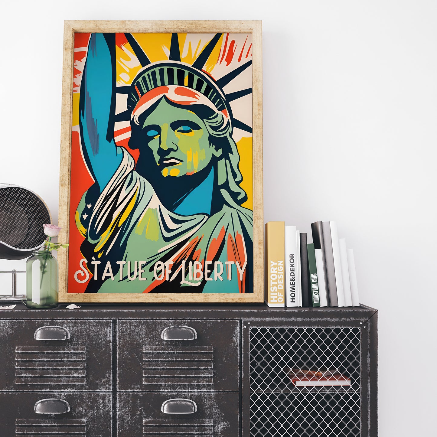 Statue of Liberty Retro Poster