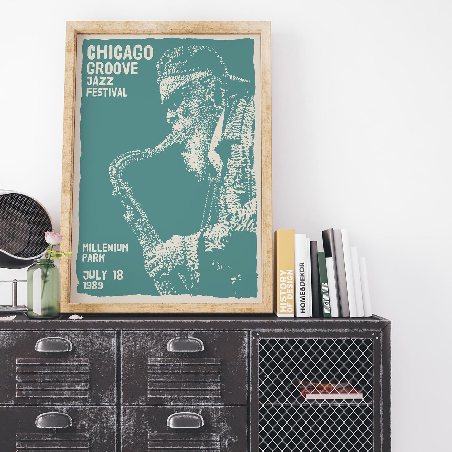 Chicago Groove Jazz Festival Art Print