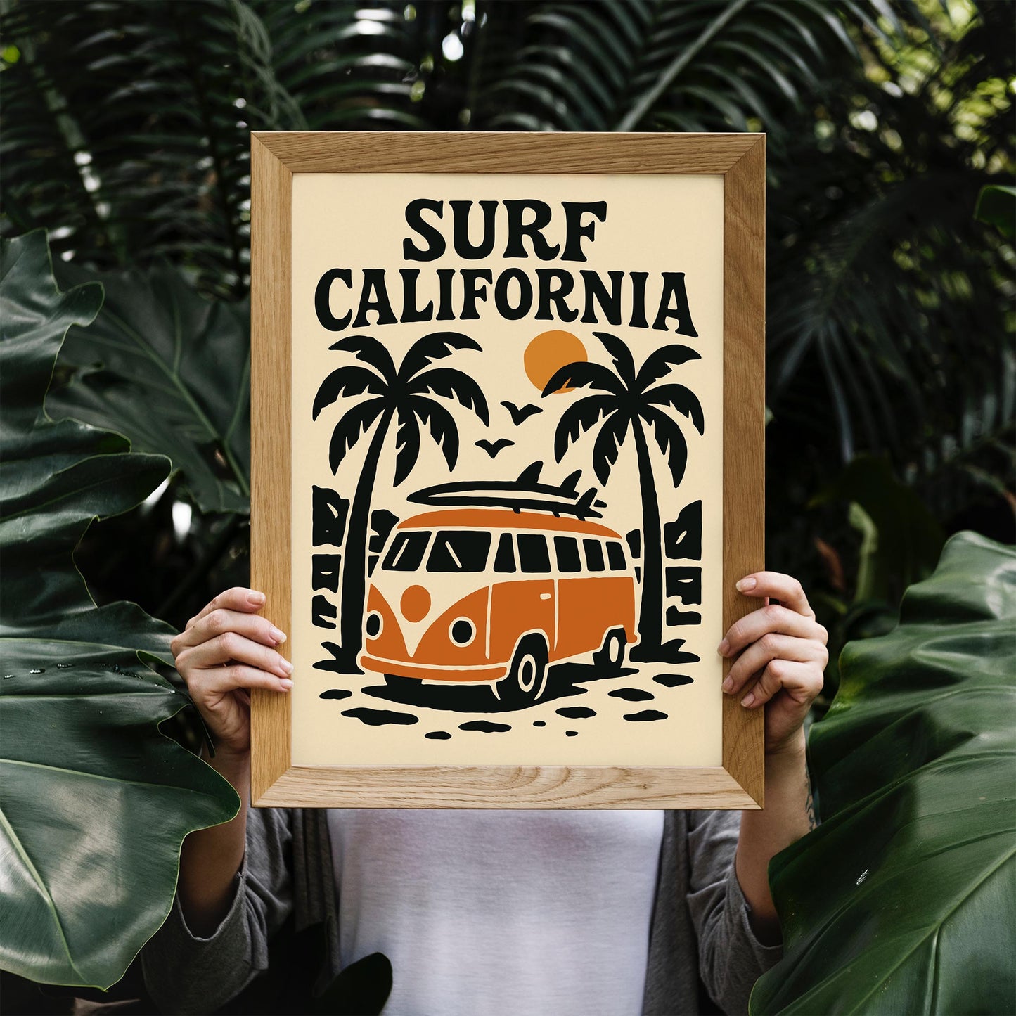 Surf California Poster