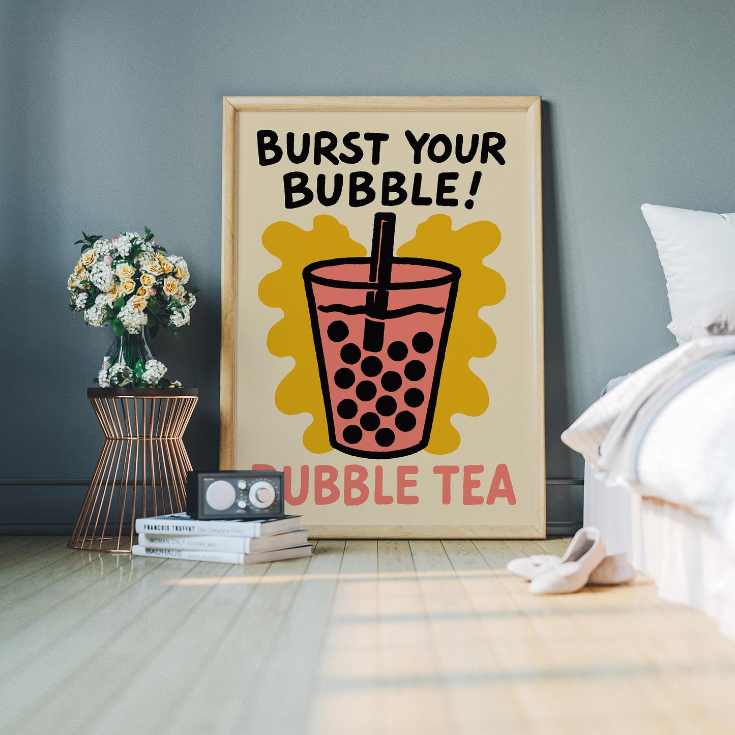 Burst Your Bubble Tea Print