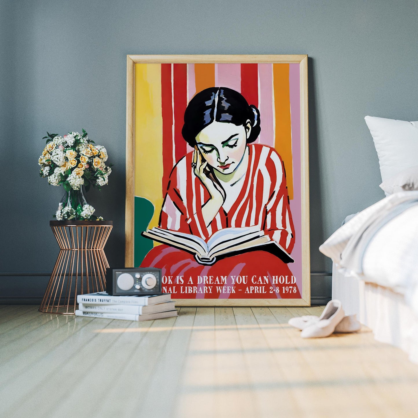 Book Lover Poster Print