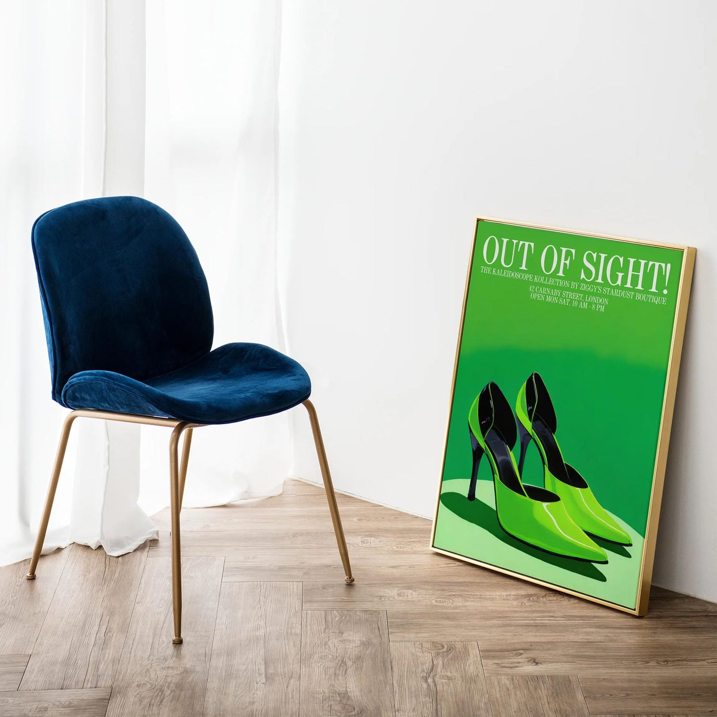 London Fashion Collection Art Print