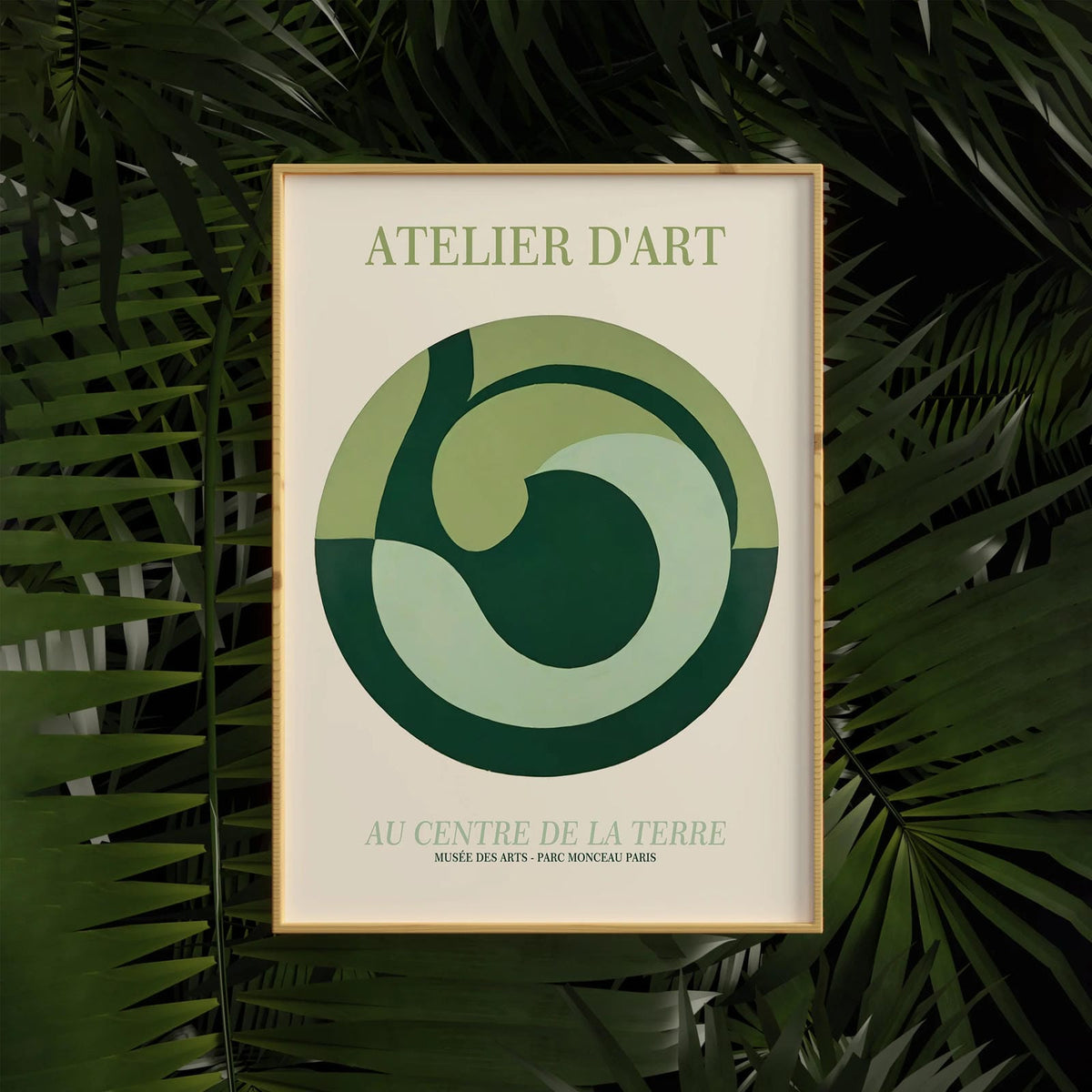 French Art Exhibition Poster