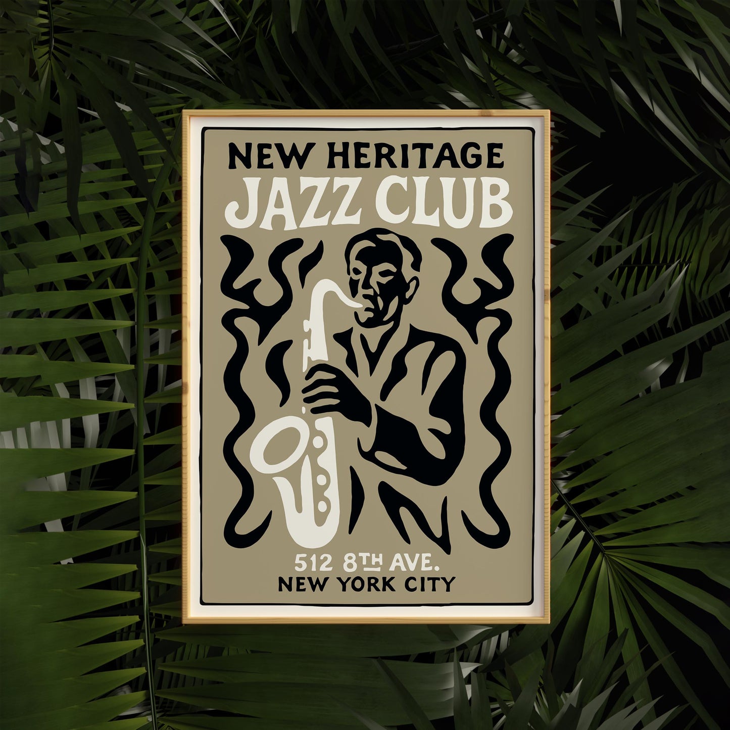 New Heritage Jazz Club Poster